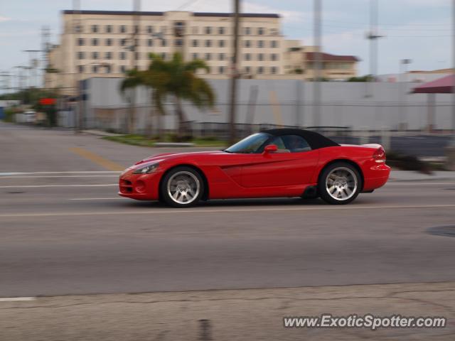 Dodge Viper spotted in Miami, United States