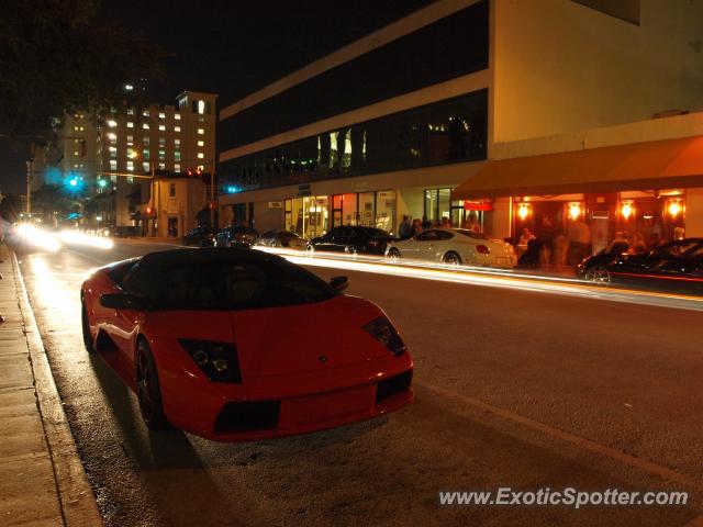 Lamborghini Murcielago spotted in Miami, United States