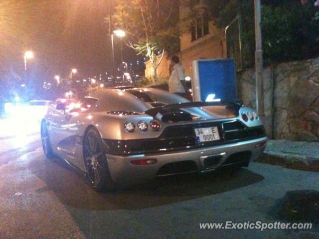 Koenigsegg CCX spotted in Istanbul, Turkey