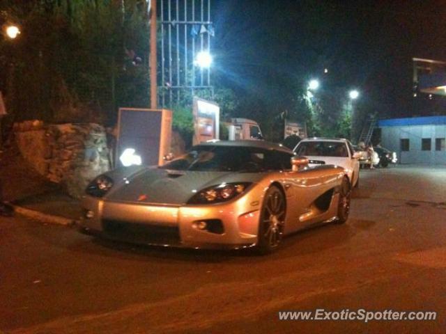 Koenigsegg CCX spotted in Istanbul, Turkey