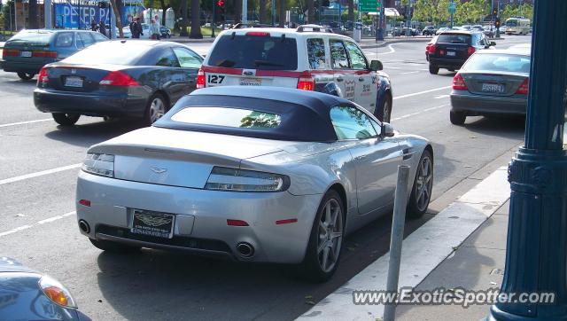 Aston Martin Vantage spotted in San francisco, United States