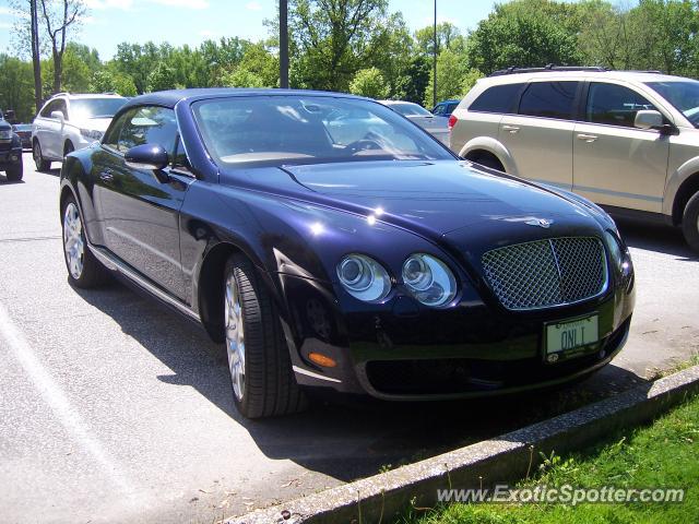 Bentley Continental spotted in Windsor, Canada