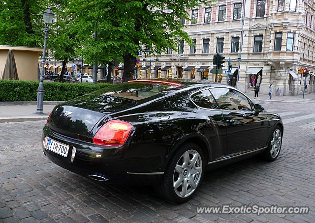 Bentley Continental spotted in Helsinki, Finland
