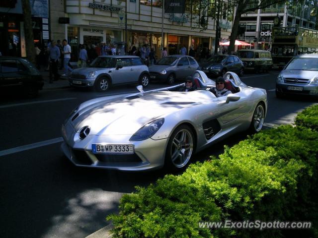 Mercedes SLR spotted in Berlin, Germany