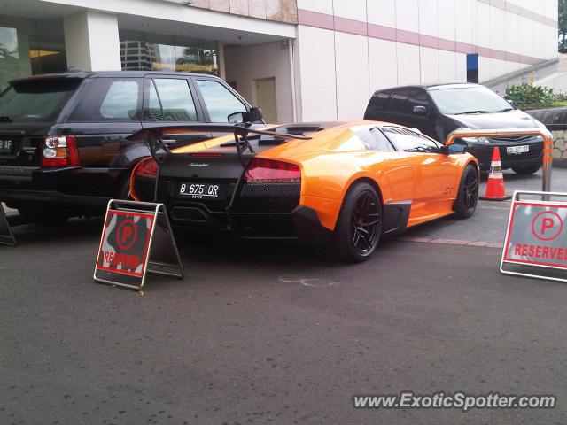 Lamborghini Murcielago spotted in Jakarta, Indonesia