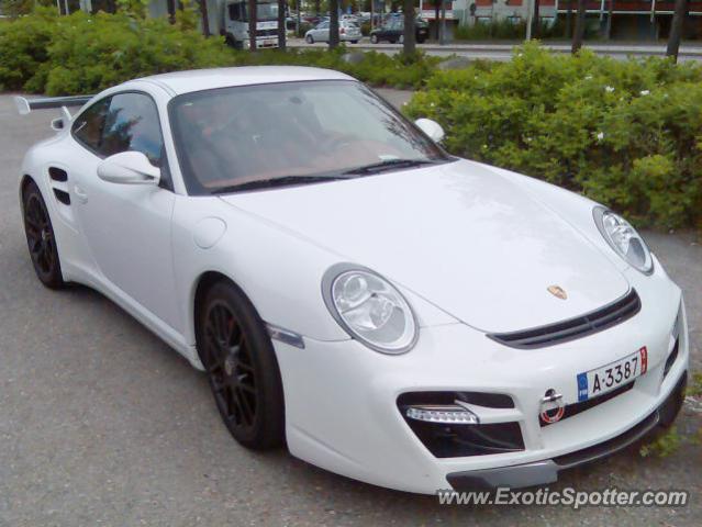 Porsche 911 Turbo spotted in Vantaa, Finland