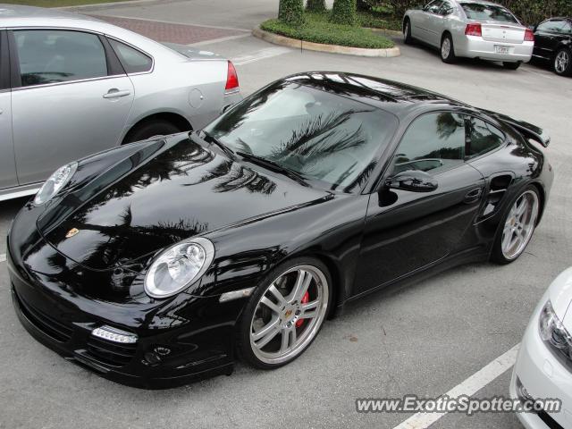 Porsche 911 Turbo spotted in Palm beach, Florida