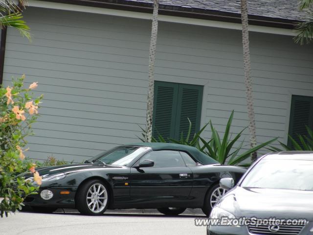 Aston Martin DB7 spotted in Palm beach, Florida