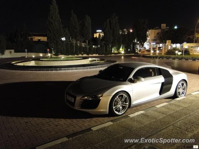 Audi R8 spotted in Pafos, Cyprus