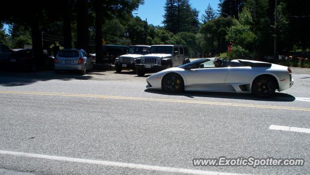 Lamborghini Murcielago spotted in San francisco, California
