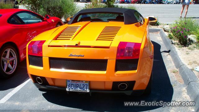 Lamborghini Gallardo spotted in San francisco, California