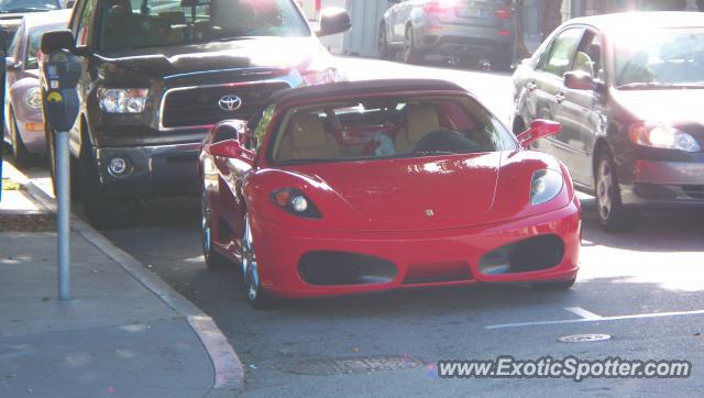 Ferrari F430 spotted in San francisco, California