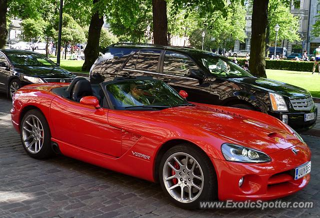 Dodge Viper spotted in Helsinki, Finland