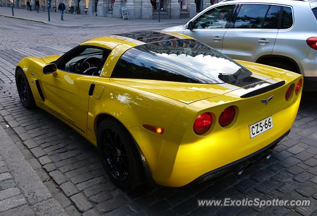 Chevrolet Corvette Z06 spotted in Helsinki, Finland