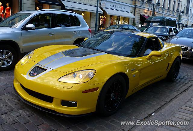 Chevrolet Corvette Z06 spotted in Helsinki, Finland