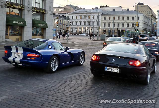 Dodge Viper spotted in Helsinki, Finland
