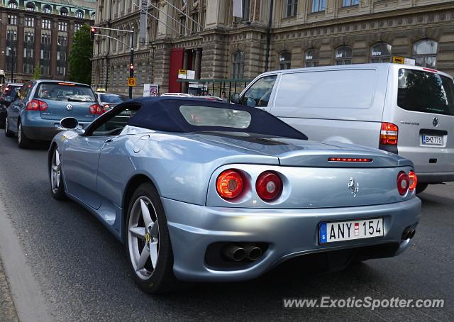 Ferrari 360 Modena spotted in Helsinki, Finland