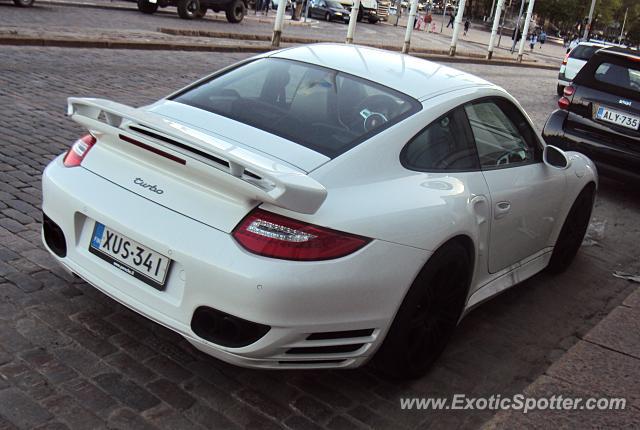 Porsche 911 Turbo spotted in Helsinki, Finland