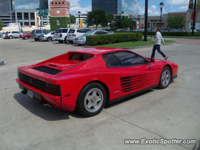Ferrari Testarossa spotted in Houston, Texas