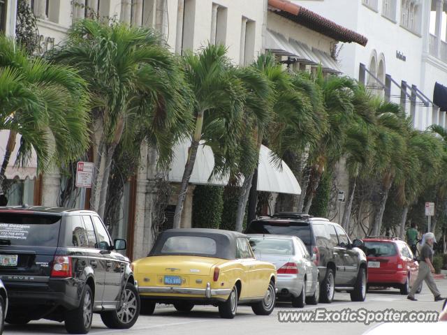 Rolls Royce Corniche spotted in Palm beach, Florida