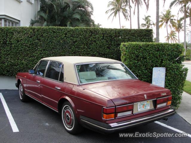 Rolls Royce Silver Spur spotted in Palm beach, Florida