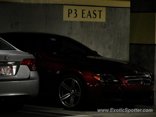 BMW M6 spotted in Boston, Massachusetts