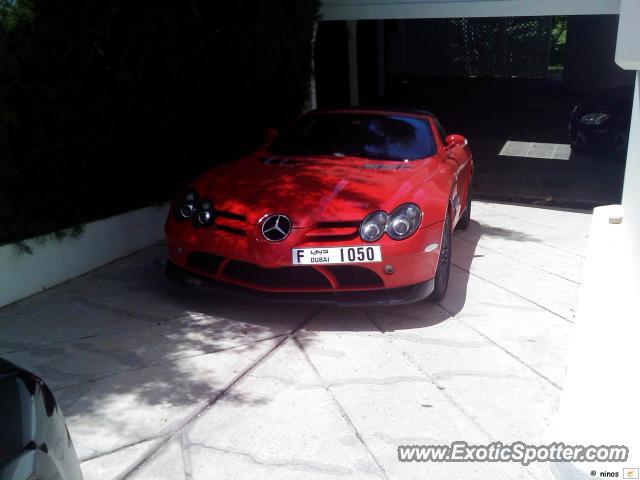 Mercedes SLR spotted in Limassol, Cyprus