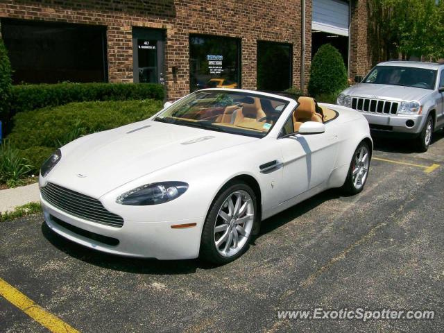 Aston Martin Vantage spotted in Lake Forest, Illinois