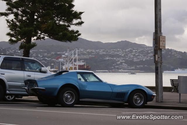 Chevrolet Corvette Z51 spotted in Wellington, New Zealand