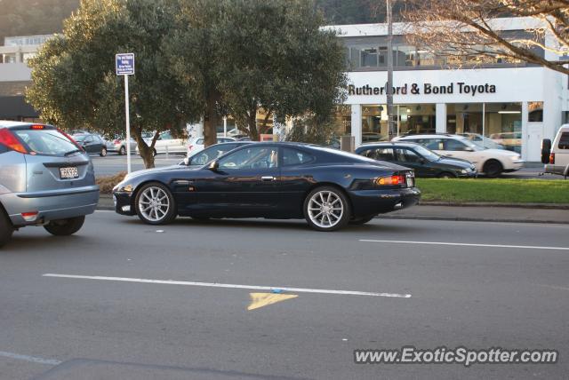 Aston Martin DB7 spotted in Wellington, New Zealand