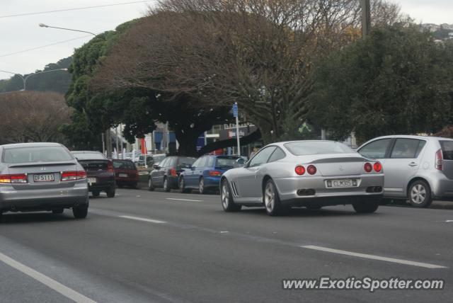 Ferrari 550 spotted in Wellington, New Zealand