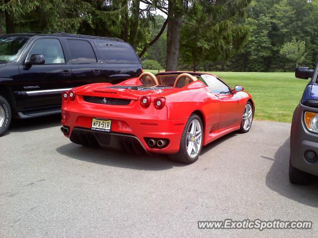Ferrari F430 spotted in Skytop, Pennsylvania