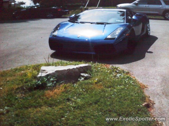 Lamborghini Gallardo spotted in Skytop, Pennsylvania
