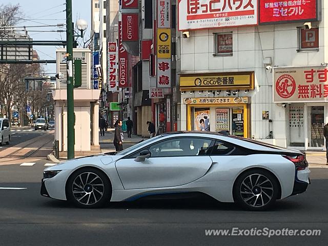 BMW I8 spotted in Sapporo, Japan