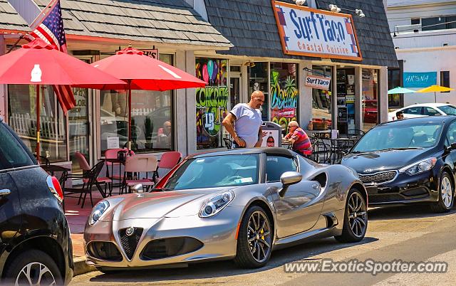 Alfa Romeo 4C spotted in Long Branch, New Jersey