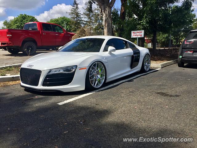 Audi R8 spotted in San Jose, California