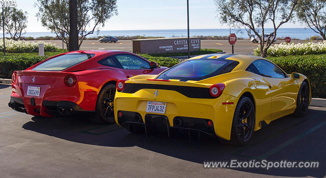Ferrari F12 spotted in Newport Beach, California