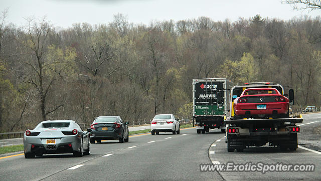 Ferrari 458 Italia spotted in Bedford Hills, New York