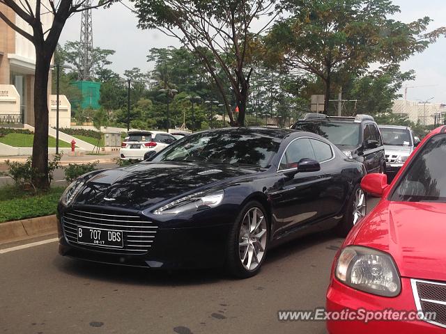 Aston Martin Rapide spotted in Serpong, Indonesia