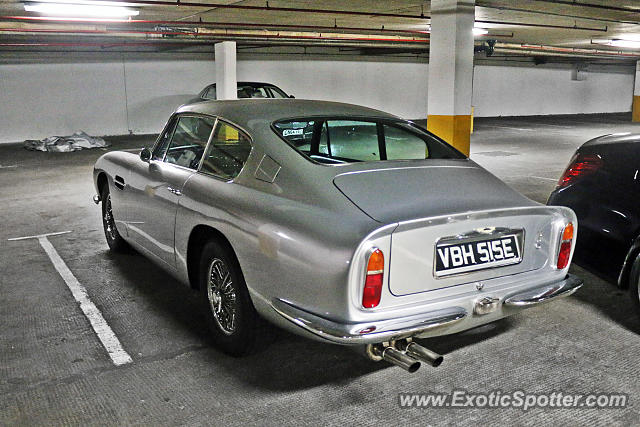 Aston Martin DB6 spotted in London, United Kingdom