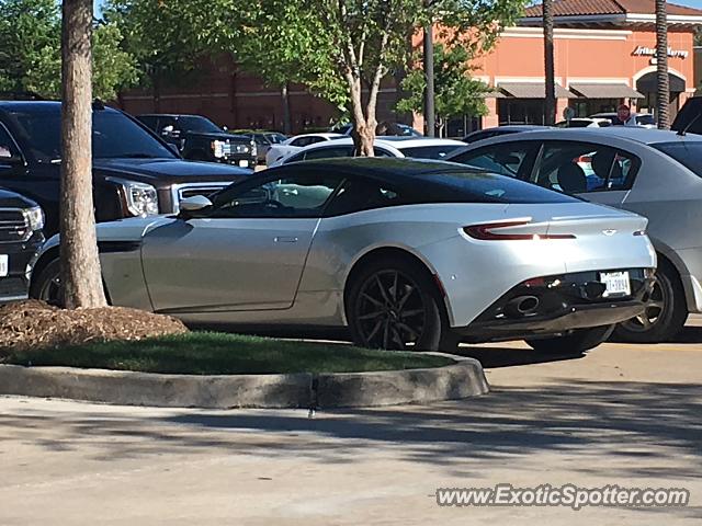 Aston Martin DB11 spotted in Houston, Texas