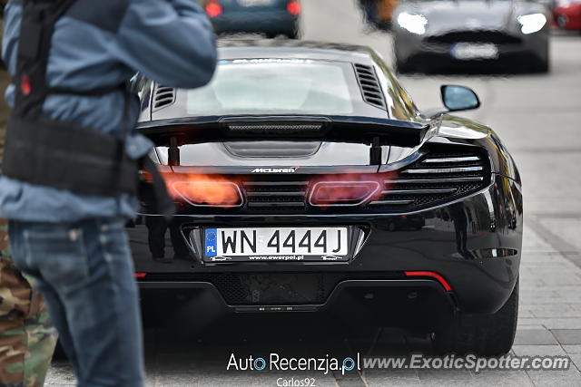 Mclaren MP4-12C spotted in Warsaw, Poland