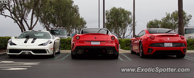 Ferrari 599GTO spotted in Newport Beach, California