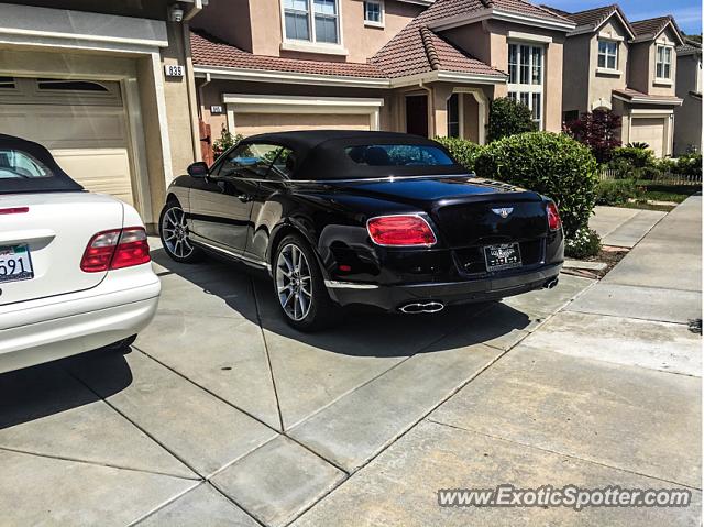 Bentley Continental spotted in San Jose, California