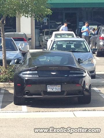 Aston Martin Vantage spotted in Arcadia, California