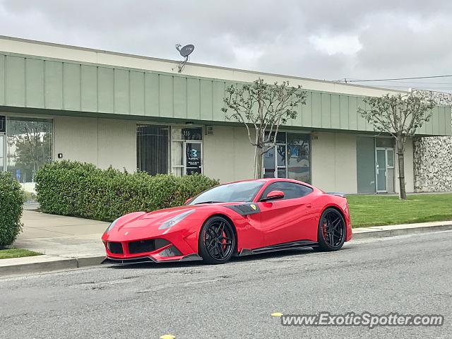 Ferrari F12 spotted in S. San Francisco, California