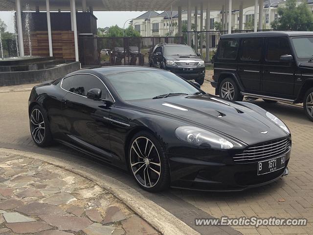 Aston Martin DBS spotted in Serpong, Indonesia