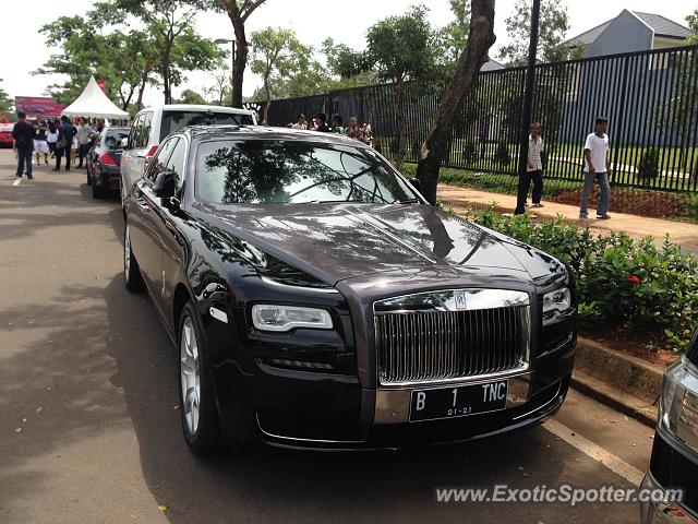 Rolls-Royce Ghost spotted in Serpong, Indonesia