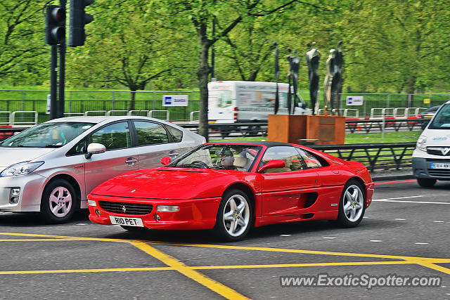 Ferrari F355 spotted in London, United Kingdom