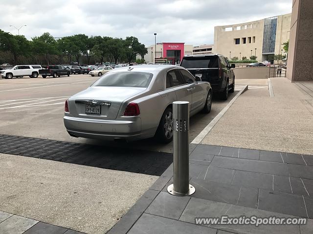 Rolls-Royce Ghost spotted in Dallas, Texas